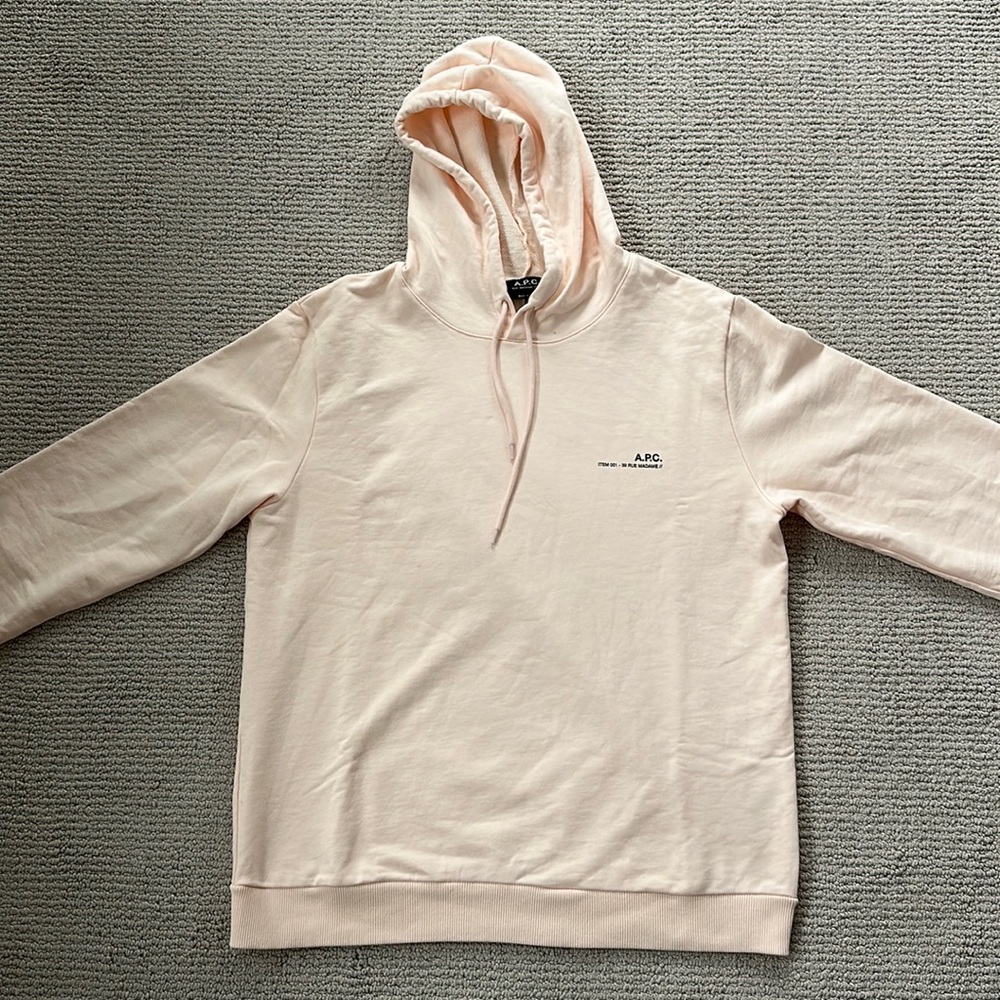 Mens A.P.C Item Hooded Sweatshirt